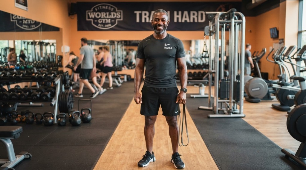 Markus Weber Fitnesstrainer im Studio